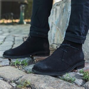 Men's Black Suede Scout Thursday Boots